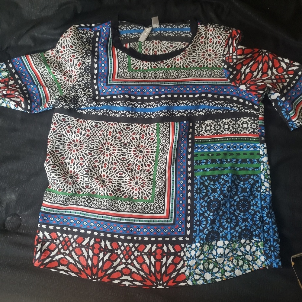Women's ASOS Brand Multicolored Blouse